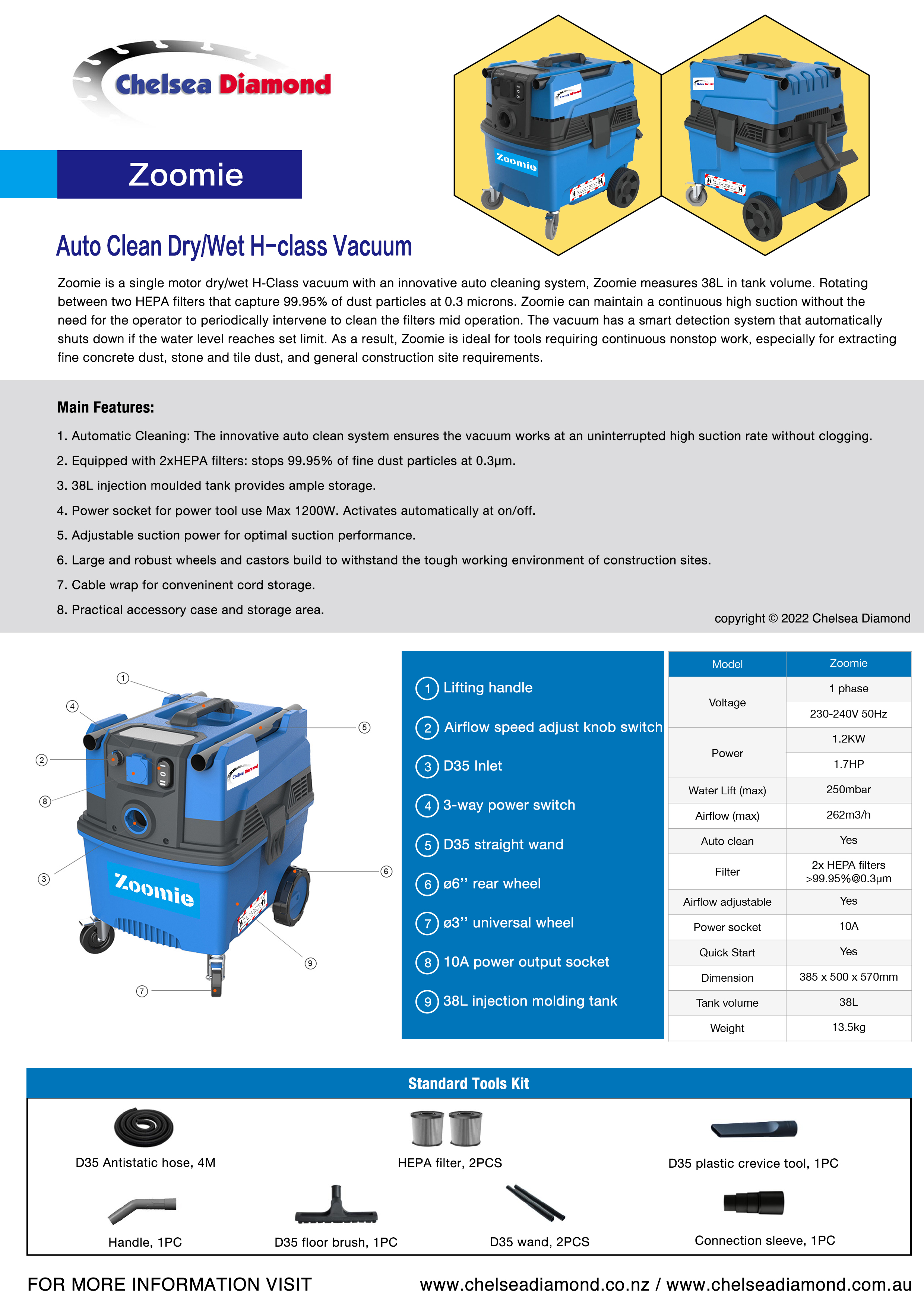 Zoomie Chelsea Diamond